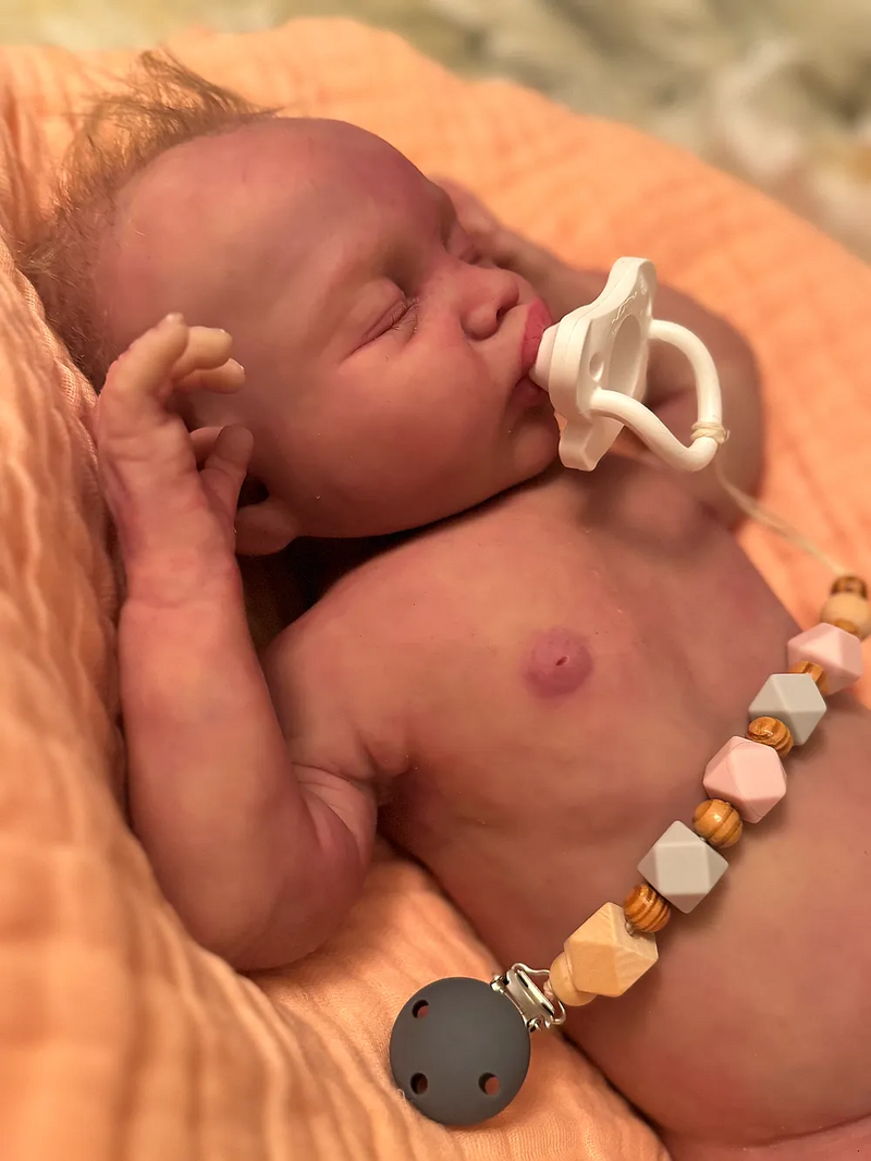 Bebê Reborn de Silicone  sólido - Angélica