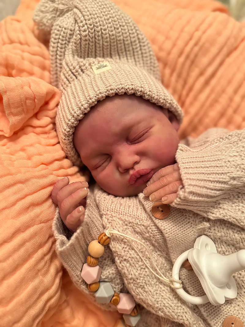 Bebê Reborn de Silicone  sólido - Angélica