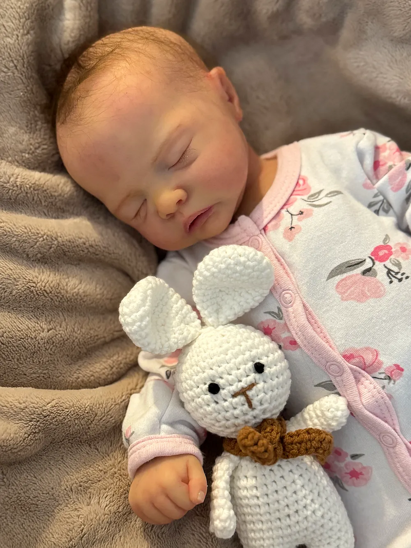 Bebê Reborn de Silicone  sólido - Nati
