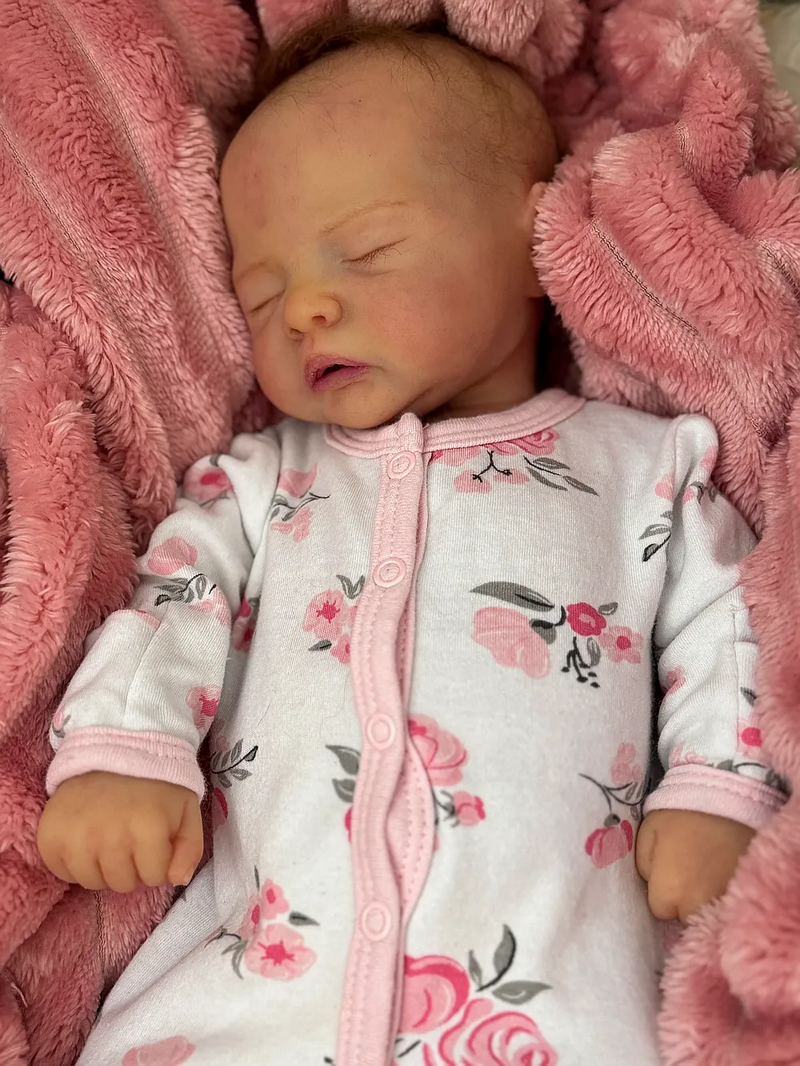Bebê Reborn de Silicone  sólido - Nati