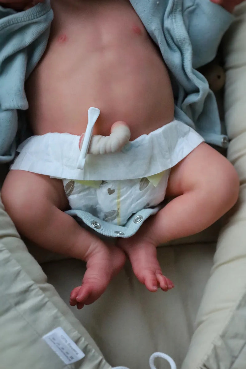 Bebê Reborn de Silicone  sólido - Maike