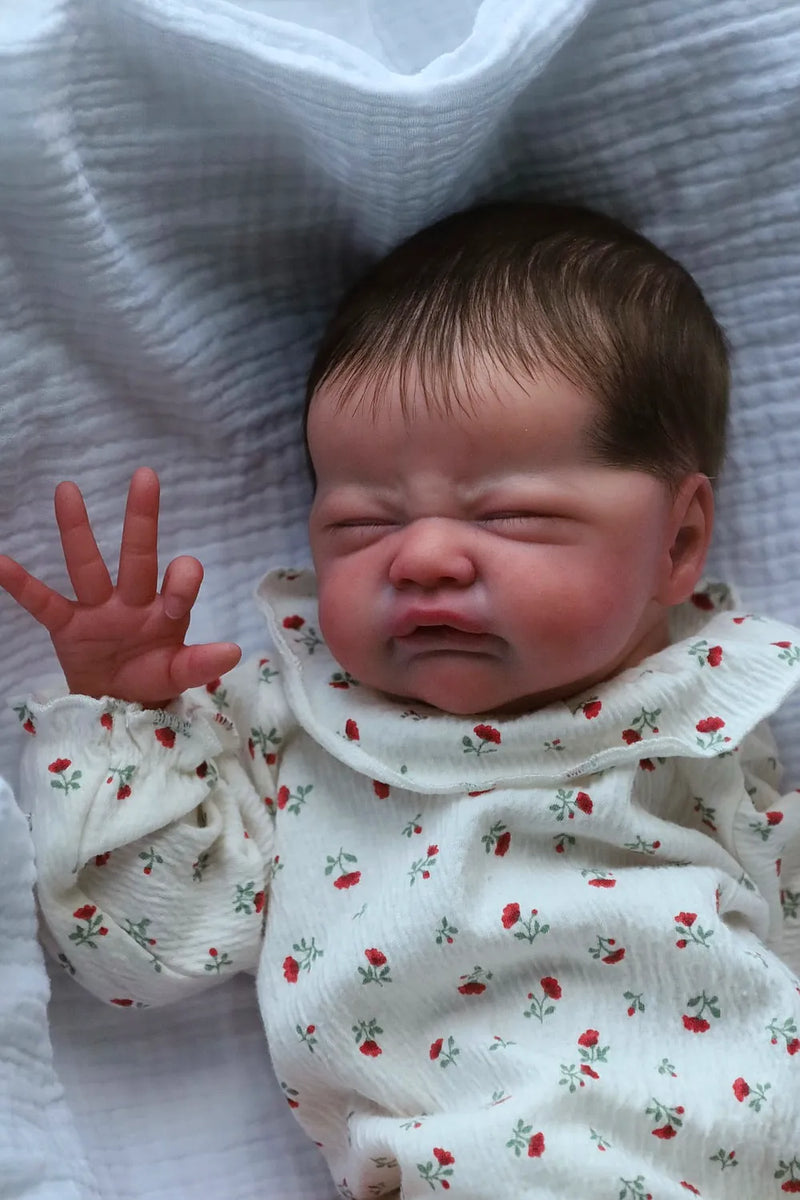 Bebê Reborn de Silicone  sólido - Maike
