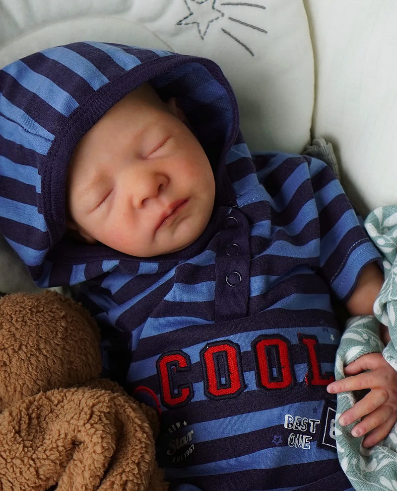 Bebê Reborn de Silicone  sólido - Enzo