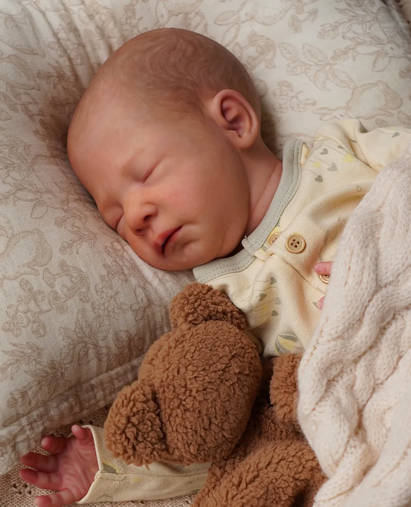 Bebê Reborn de Silicone  sólido - Enzo