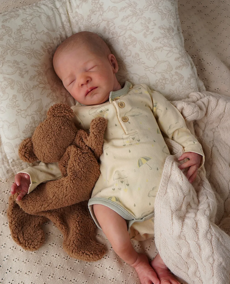Bebê Reborn de Silicone  sólido - Enzo