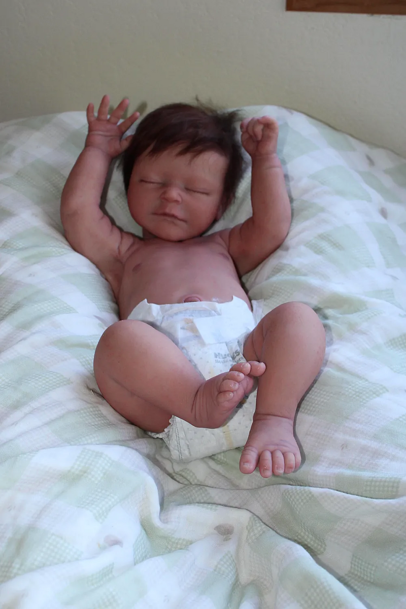 Bebê Reborn de Silicone  sólido - Gui