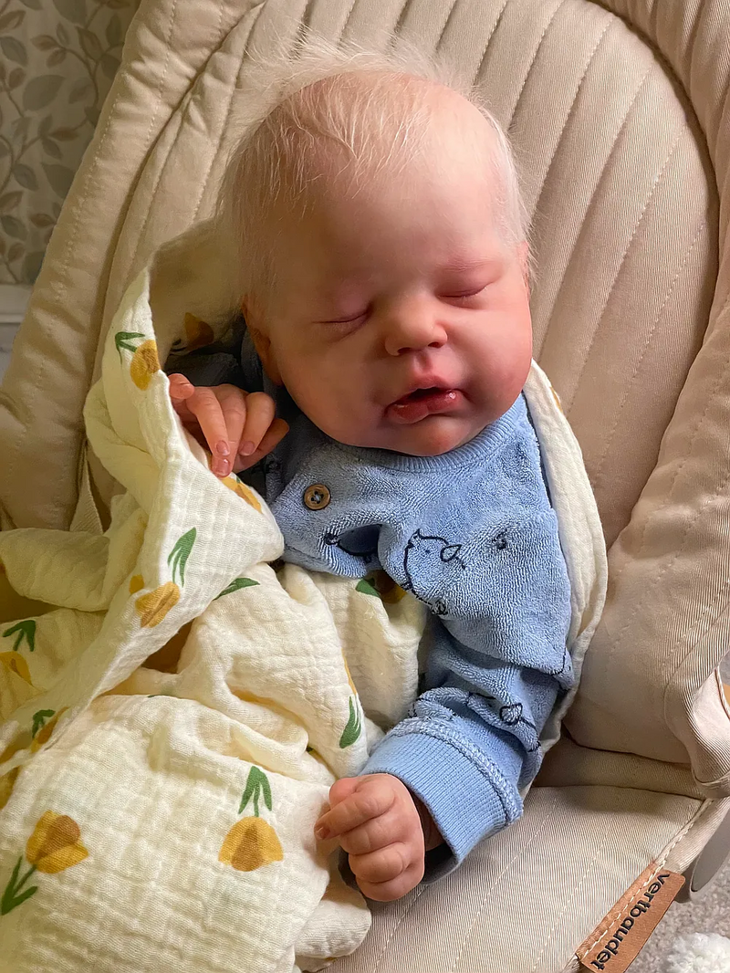 Bebê Reborn de Silicone  sólido- Alex