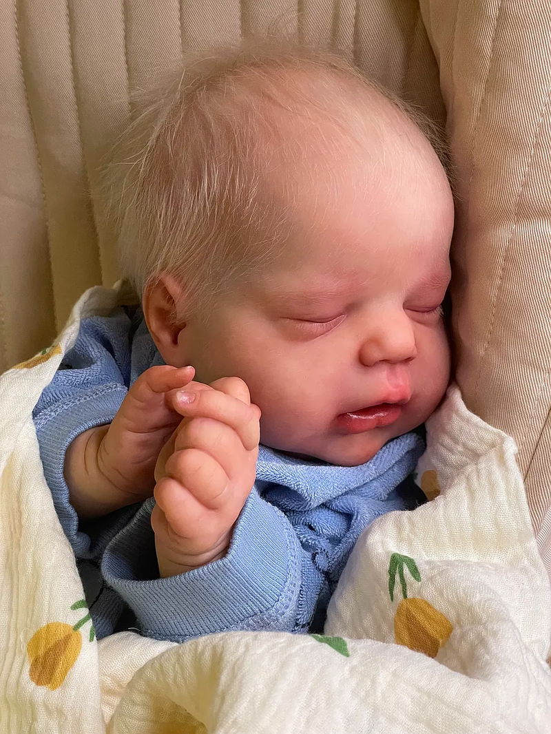 Bebê Reborn de Silicone  sólido- Alex