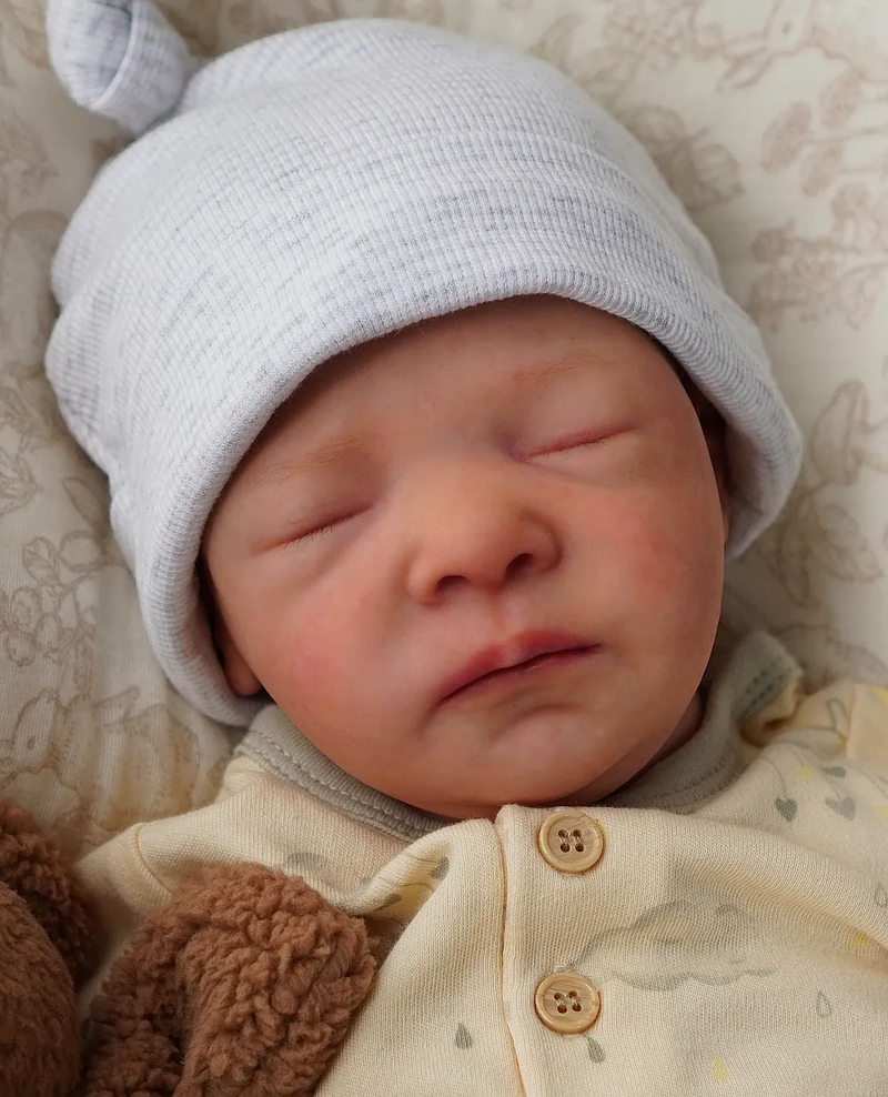 Bebê Reborn de Silicone  sólido - Enzo
