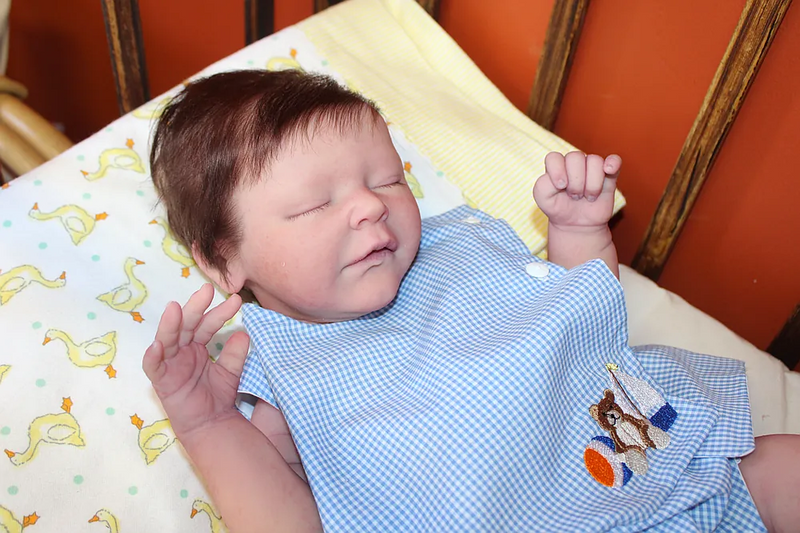 Bebê Reborn de Silicone  sólido - Gui