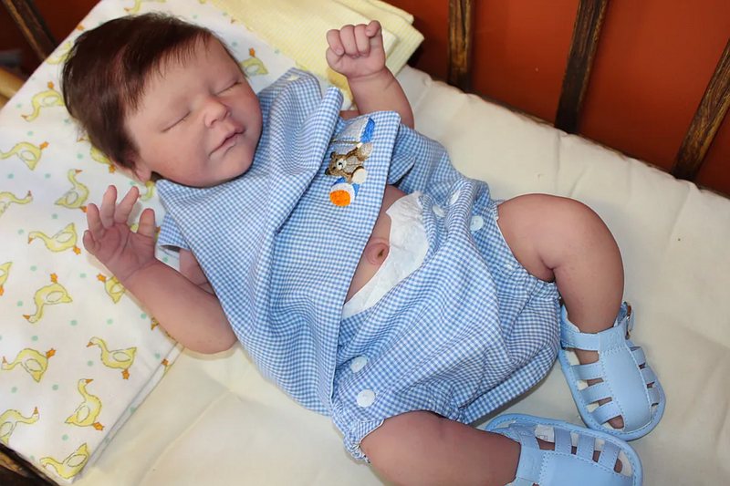 Bebê Reborn de Silicone  sólido - Gui
