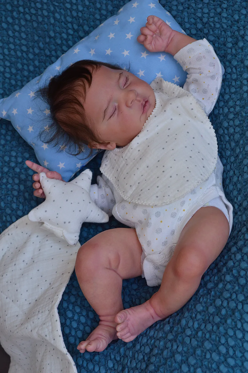 Bebê Reborn de Silicone  sólido - Bruna