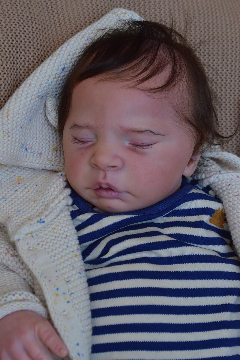 Bebê Reborn de Silicone  sólido - Bruna