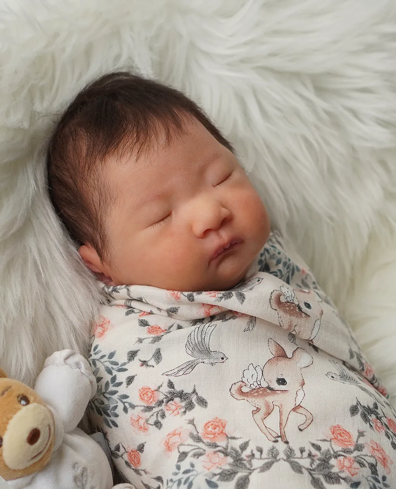 Bebê Reborn de Silicone  sólido - Kiko