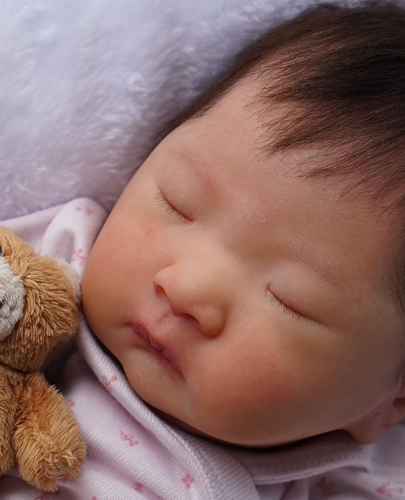 Bebê Reborn de Silicone  sólido - Kiko