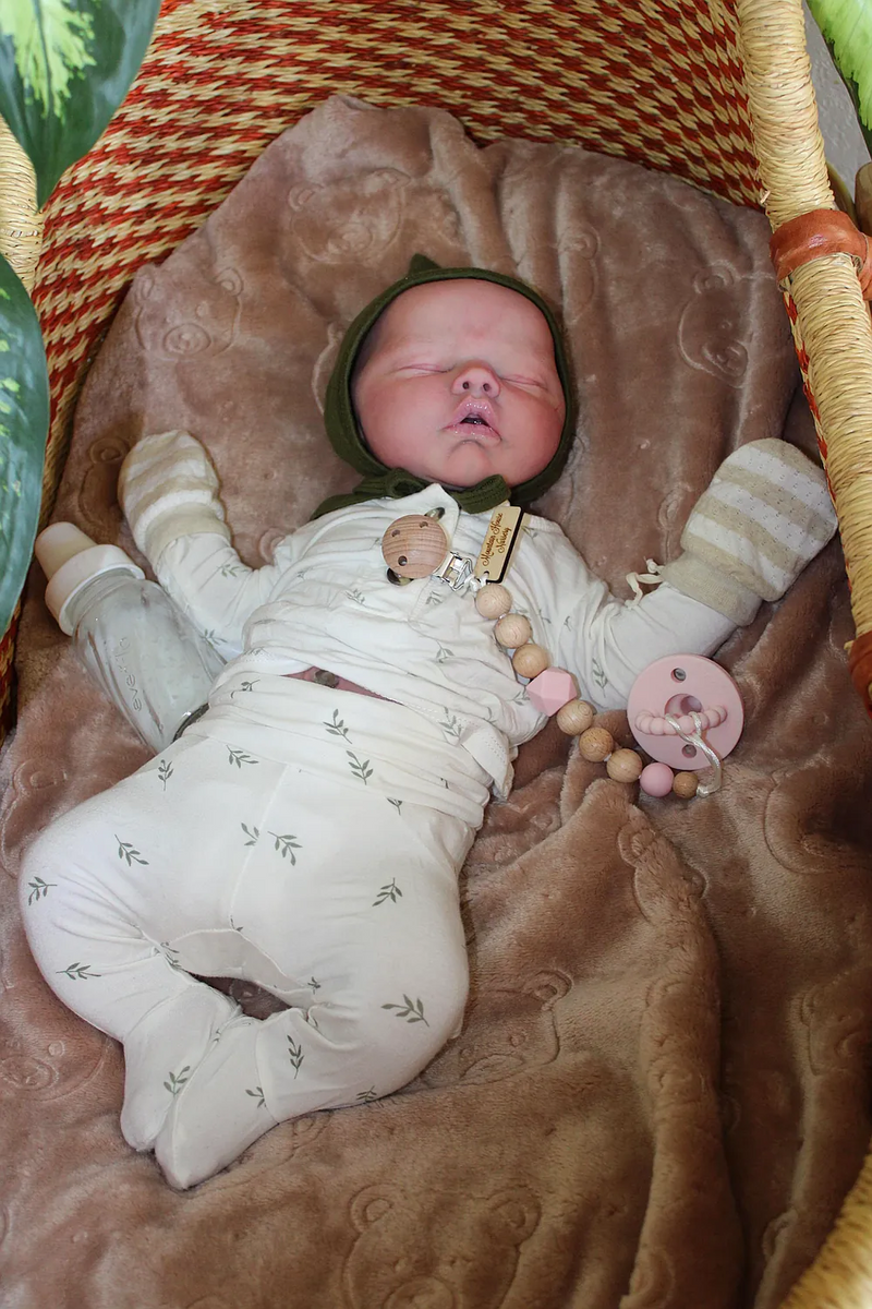 Bebê Reborn de Silicone  sólido - Jana